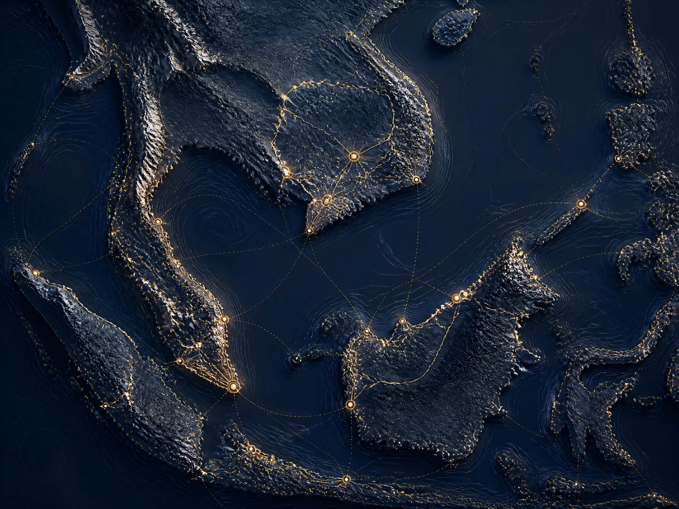 Conceptual network connecting Malaysia, Cambodia and Southeast Asia